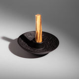 ceramic palo santo holder + 5 palo santo sticks