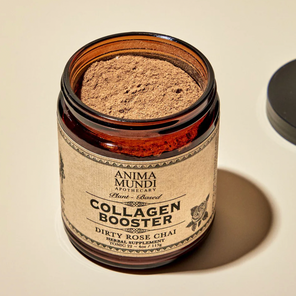 collagen booster powder diry rose chai