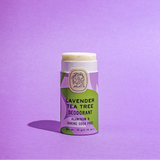 lavender + tea tree deodorant