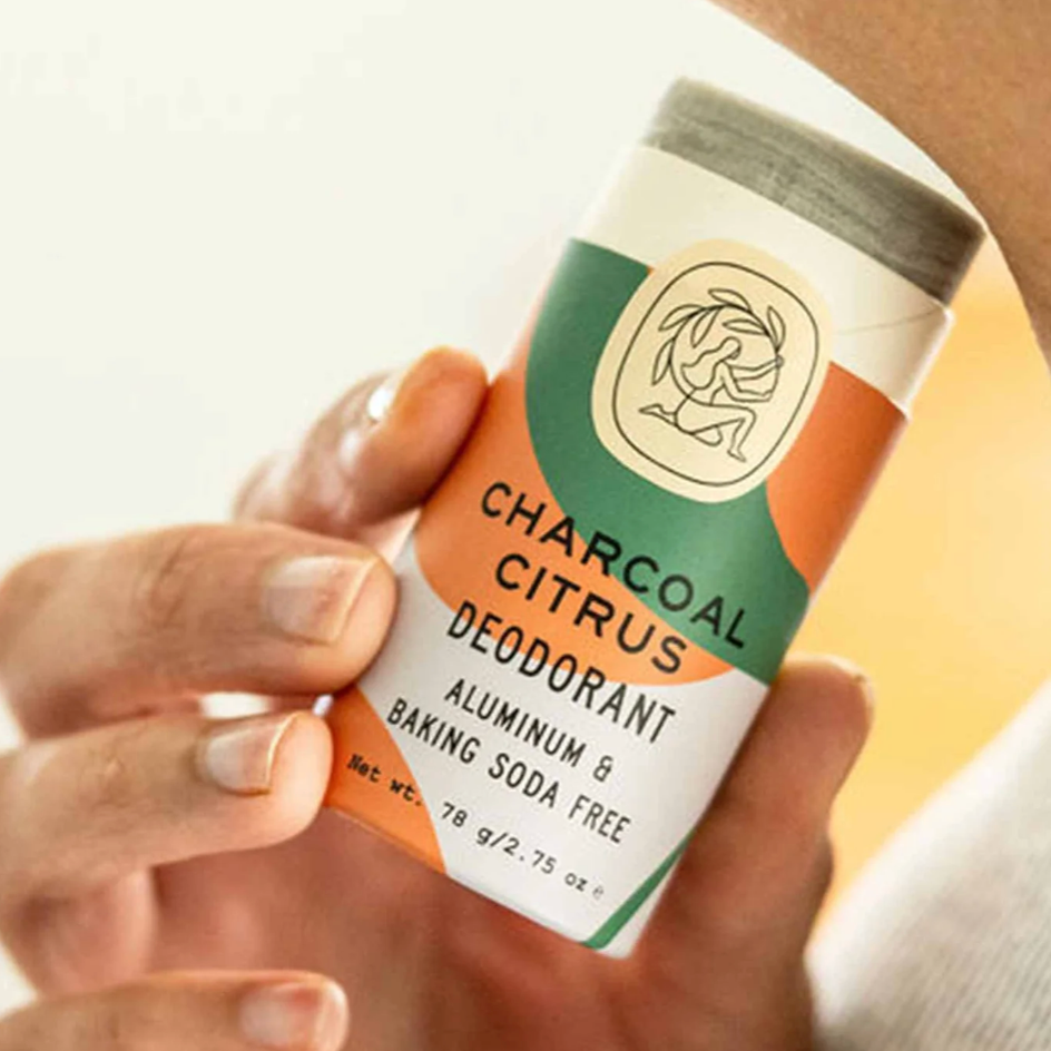 charcoal + citrus deodorant