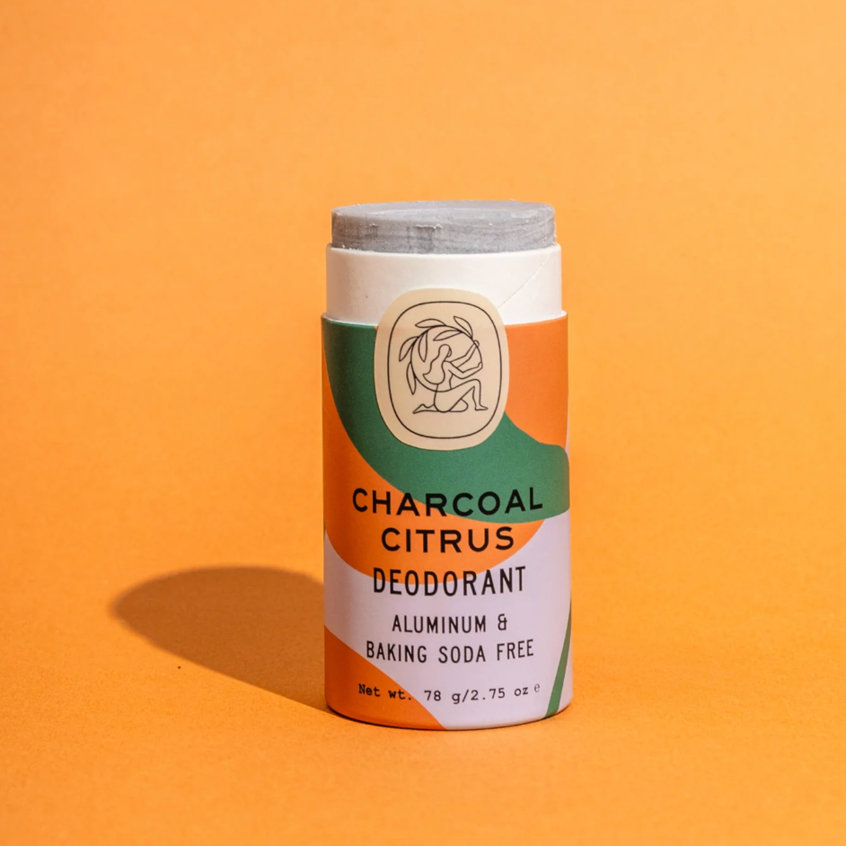 charcoal + citrus deodorant
