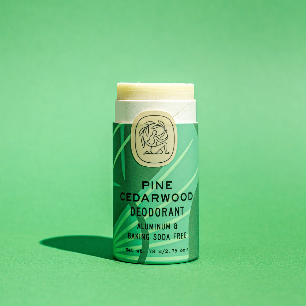 pine + cerdarwood deodorant