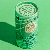 pine + cerdarwood deodorant