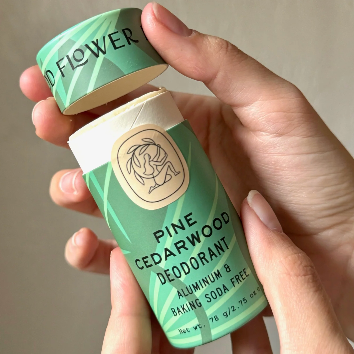 pine + cerdarwood deodorant