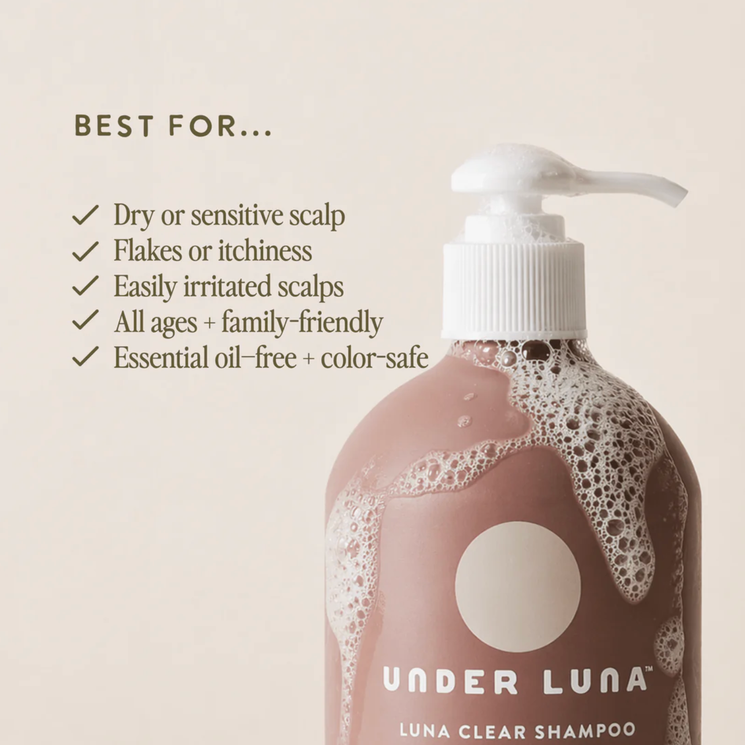 luna clear shampoo