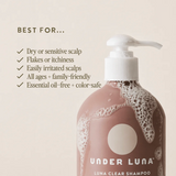 luna clear shampoo