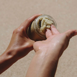 sea salt body scrub ⋙ green tea + eucalyptus