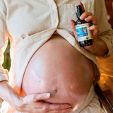 pregnant belly oil