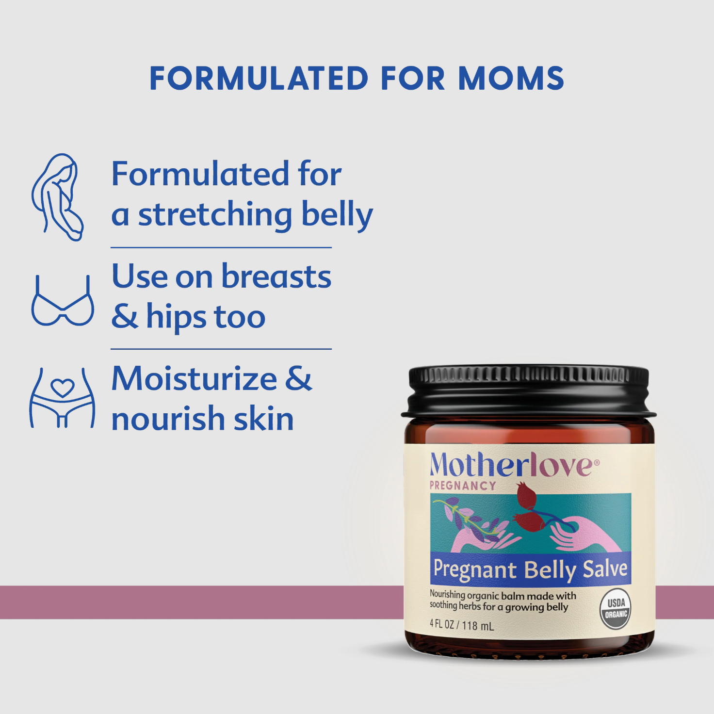 pregnant belly salve