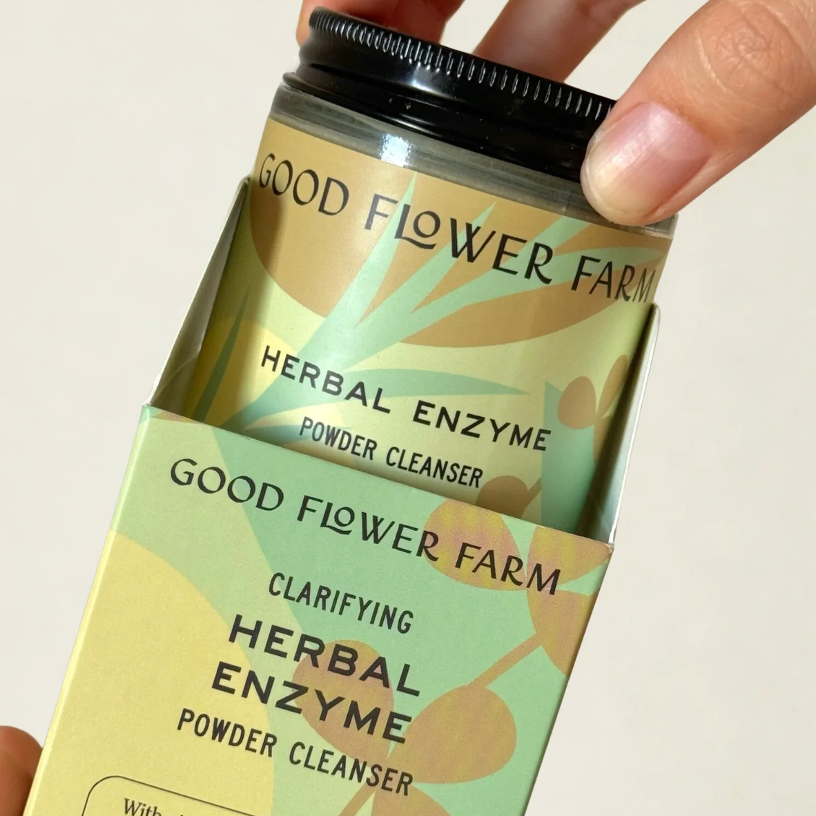 herbal enzyme powder facial cleanser