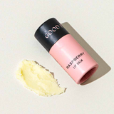 raspberry organic lip balm