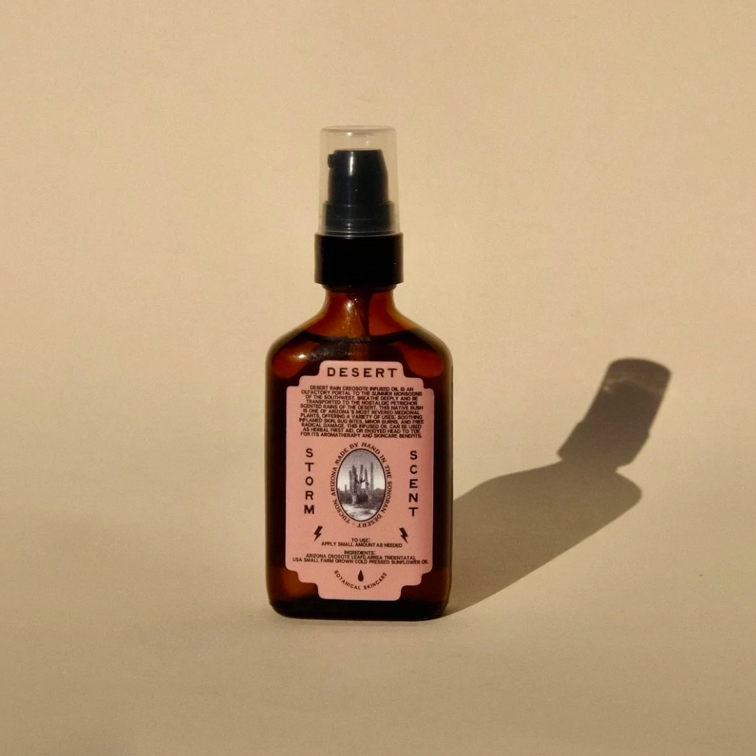 desert rain creosote oil