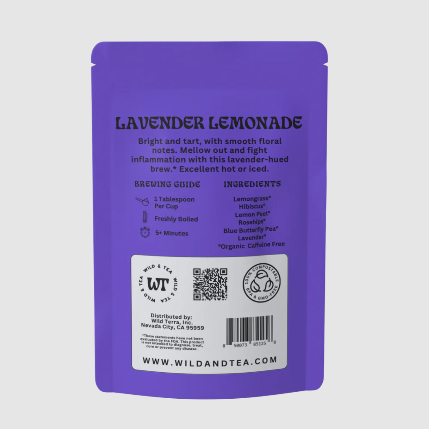 lavender lemonade herbal loose tea