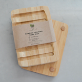 bamboo draining soap dish