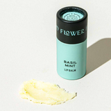 basil mint organic lip balm