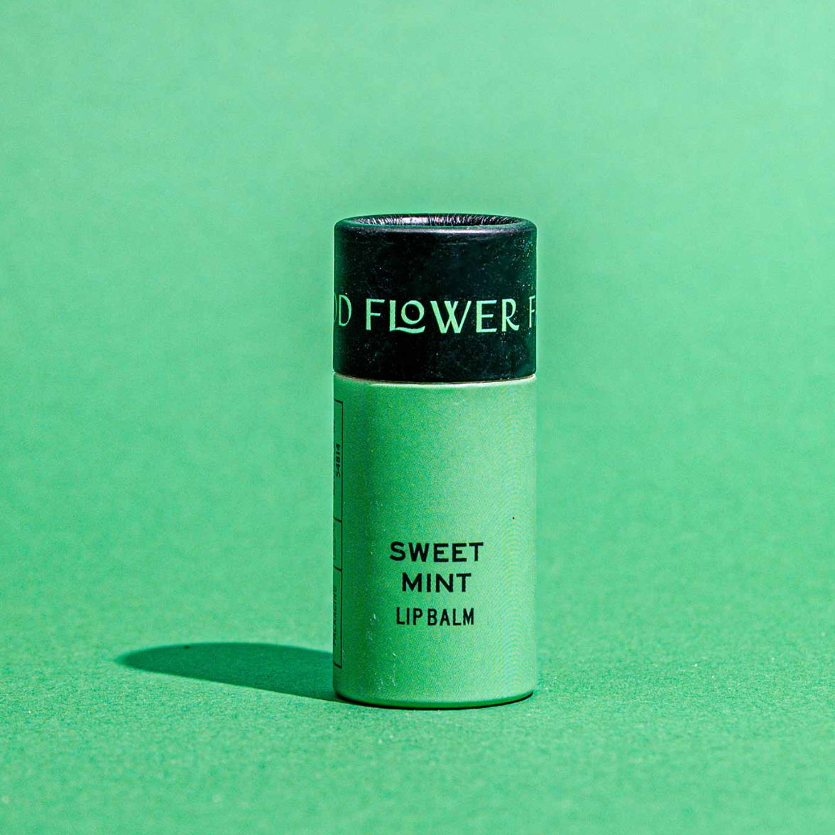 sweet mint organic lip balm