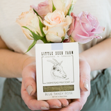 blue tansy rose bar soap