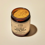 golden moon milk with blue lotus vanilla