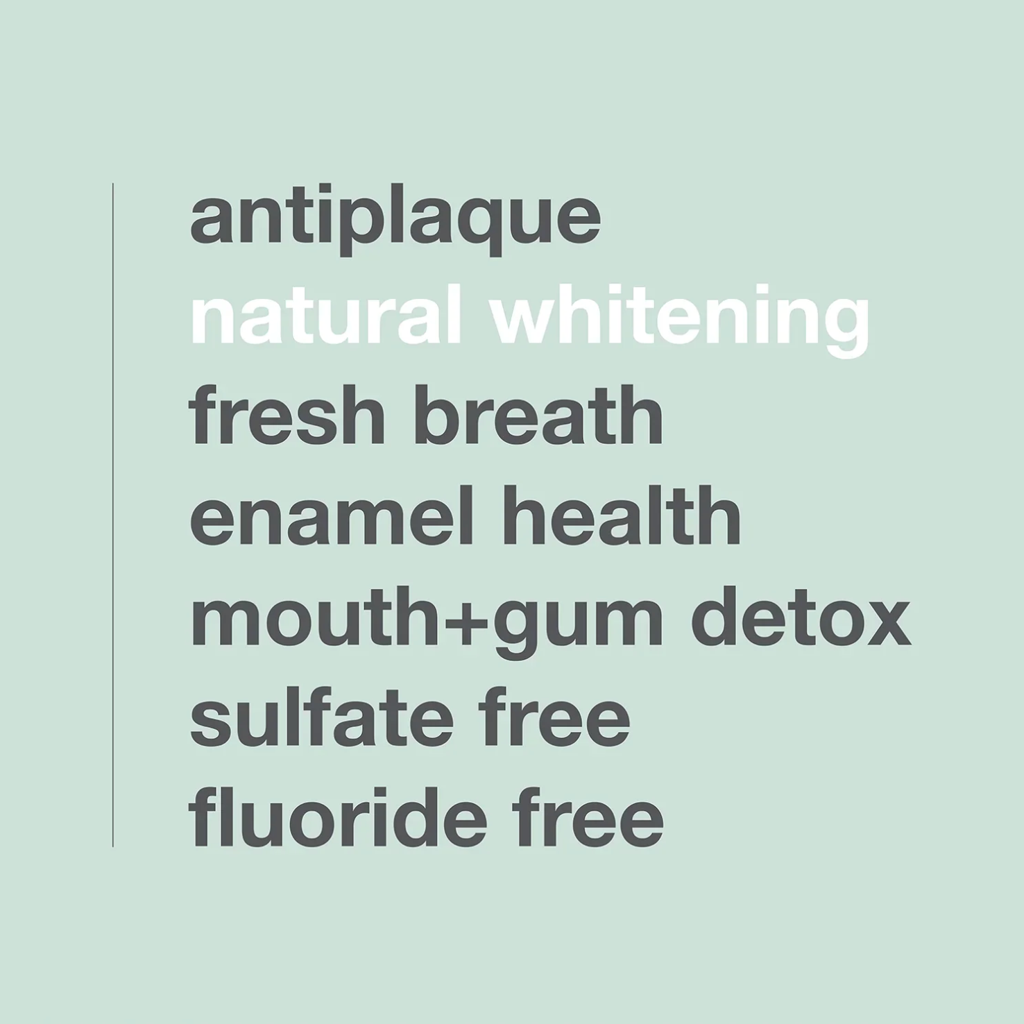 fluoride free toothpaste ⋙ peppermint