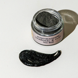 charcoal + clay botanical face mask