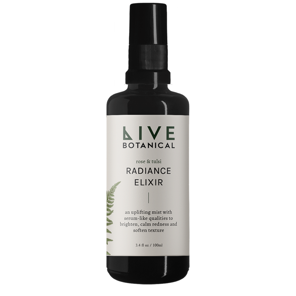 rose + tulsi radiance elixir